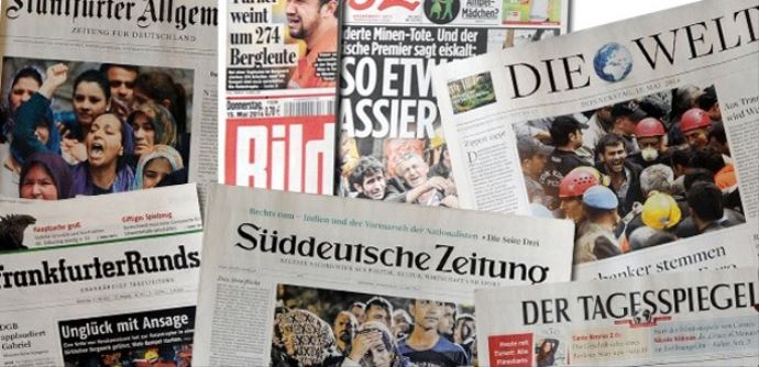 Alman basınının 'kara propagandasına' tepki Alman basınının 'kara propagandasına' tepki