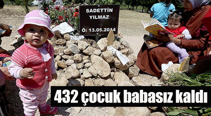 Soma'daki faciada 301 kişi öldü, 432 çocuk babasız kaldı Soma'daki faciada 301 kişi öldü, 432 çocuk babasız kaldı