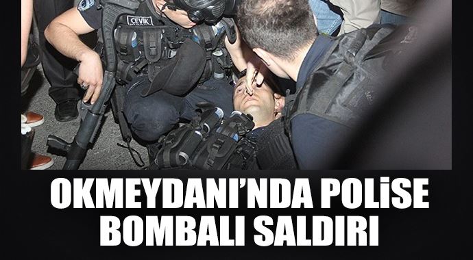 Okmeydanı'nda 7'si polis 9 yaralı Okmeydanı'nda 7'si polis 9 yaralı