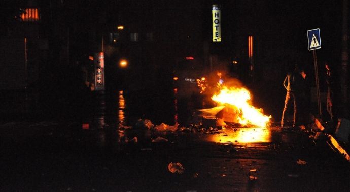 ''Okmeydanı'' protestosuna müdahale ''Okmeydanı'' protestosuna müdahale