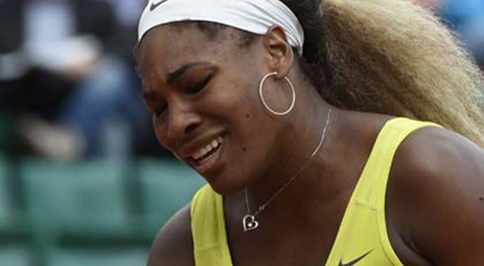 Serena Williams elendi! Serena Williams elendi!
