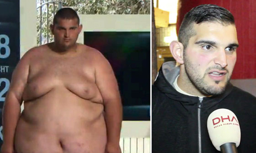 7 ayda 90 kilo verdi