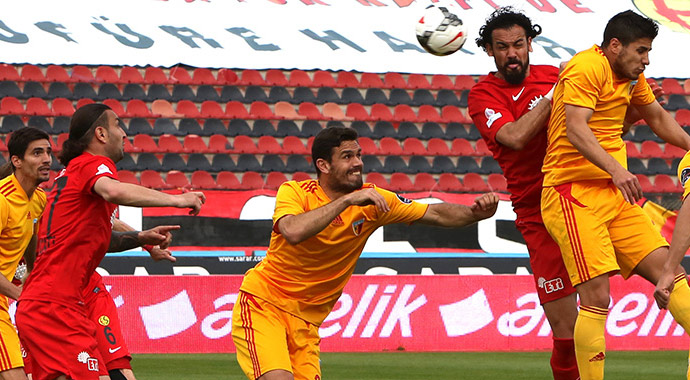Kayserispor Süper Lig&#039;e veda etti!