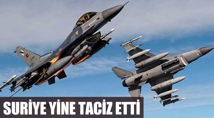 Suriye&#039;den Türk F-16&#039;larına 2 dakika 16 saniye taciz