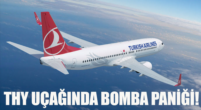 THY uçağı havadayken bomba ihbarı yapıldı! THY uçağı havadayken bomba ihbarı yapıldı!