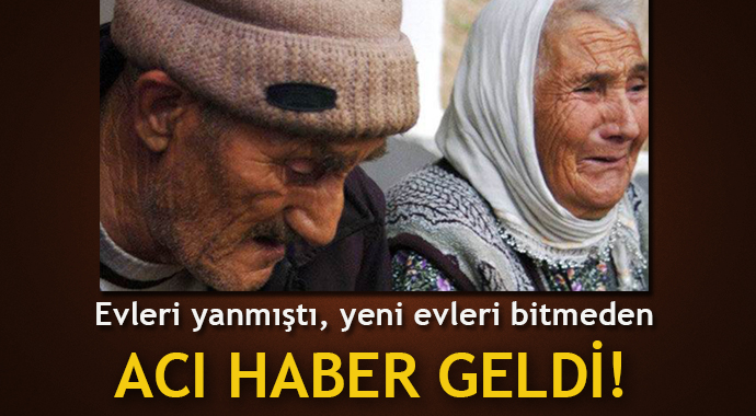 Sultan nine yeni evini göremedi! Sultan nine yeni evini göremedi!