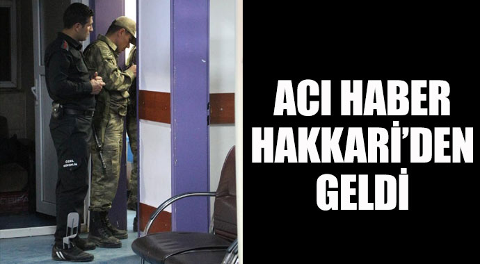 Hakkari&#039;de askeri araç takla attı: 3 şehit, 8 yaralı asker var