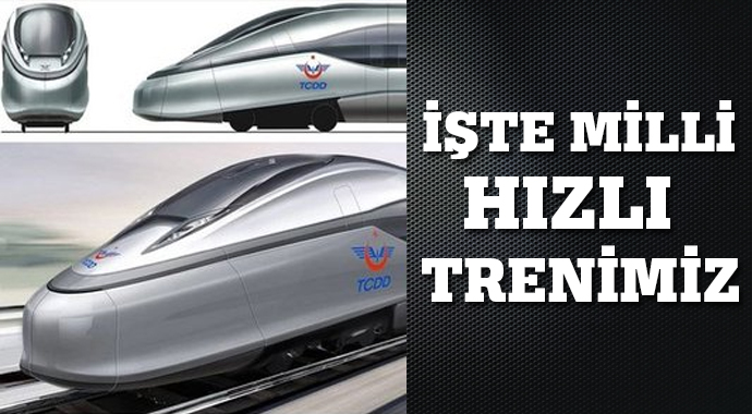 İşte milli hızlı trenimiz! İşte milli hızlı trenimiz!