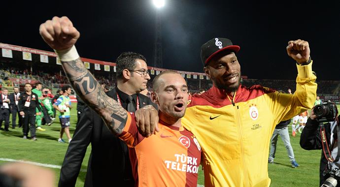 Maçın adamı Wesley Sneijder Maçın adamı Wesley Sneijder