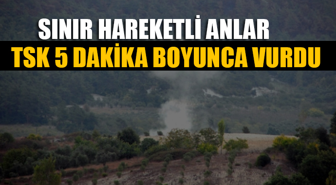 Sınırda hareketli anlar!