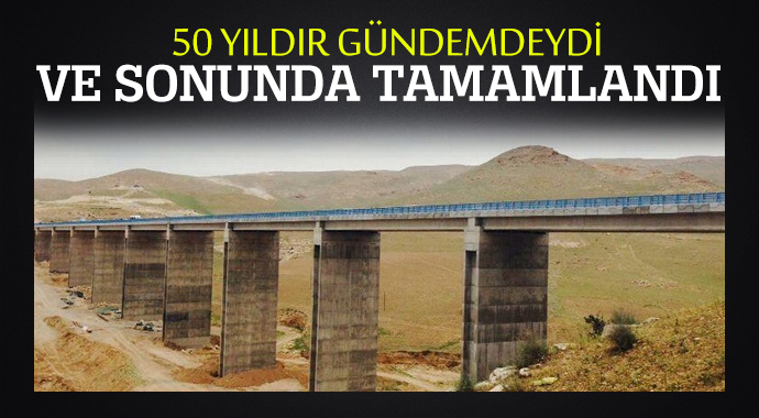 Yapımı 50 yıldır gündemdeydi ve sonunda bitti! Yapımı 50 yıldır gündemdeydi ve sonunda bitti!