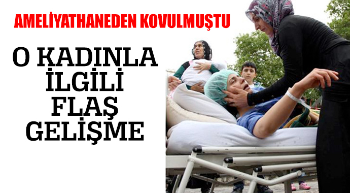 O kadınla ilgili flaş gelişme! O kadınla ilgili flaş gelişme!