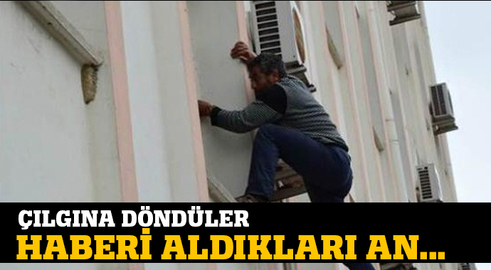 Duyunca çılgına dönüp linç için duvara tırmandılar Duyunca çılgına dönüp linç için duvara tırmandılar