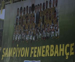 Fenerbahçe taraftarından ezeli rakiplere küfürlü tezahürat