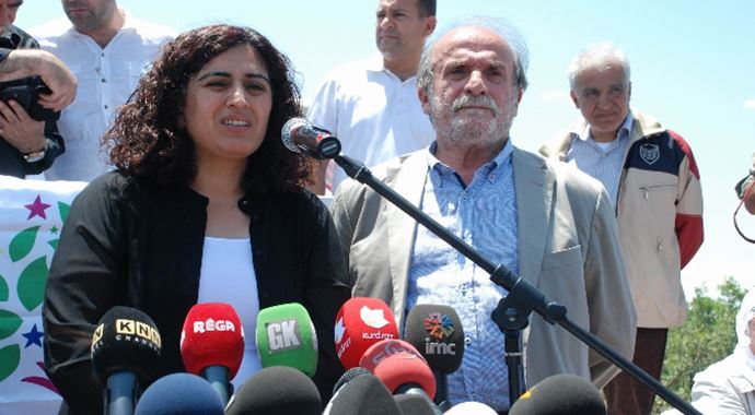 HDP Grup toplantısını Lice'de yapıyor