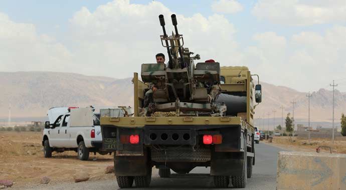 Irak ordusu o ili IŞİD'ten geri aldı Irak ordusu o ili IŞİD'ten geri aldı
