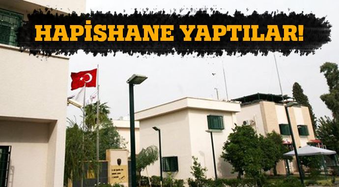 Konsolosluğu hapishane yaptılar