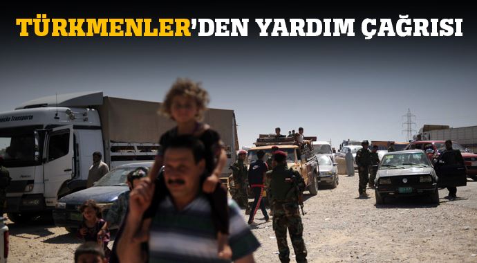 Telafer&#039;deki Türkmenler&#039;den Türkiye&#039;ye yardım çağrısı