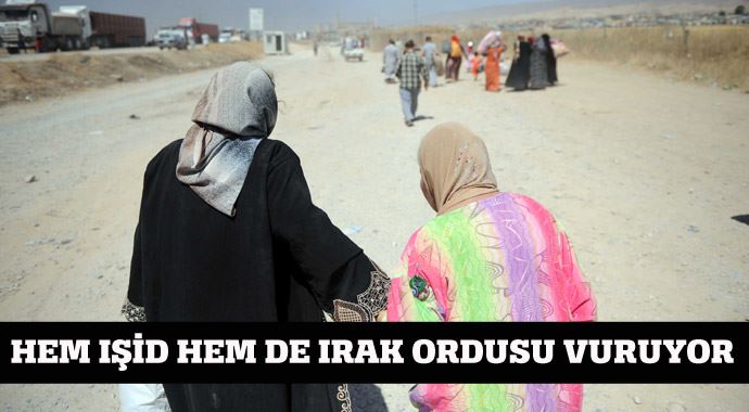 Hem IŞİD, hem de Irak orudusu vuruyor Türkmenler hedef tahtasında Hem IŞİD, hem de Irak orudusu vuruyor Türkmenler hedef tahtasında