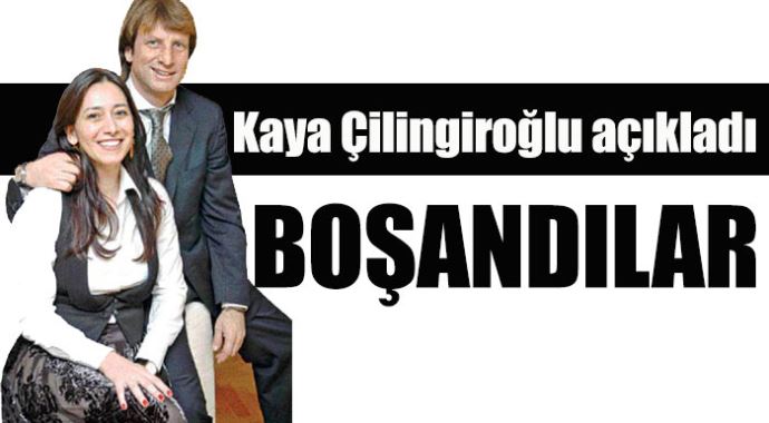 Kaya Çilingiroğlu, Feraye Tanyolaç çifti boşandı Kaya Çilingiroğlu, Feraye Tanyolaç çifti boşandı