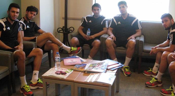 Kayserispor sağlık kontrolünden geçti Kayserispor sağlık kontrolünden geçti