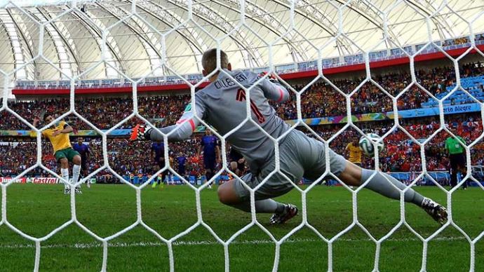 Brezilya, Hollanda'ya karşı bir adım önde Brezilya, Hollanda'ya karşı bir adım önde