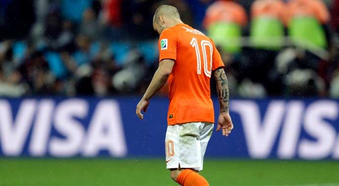 Sneijder, Dünya Kupası'a damga vurdu Sneijder, Dünya Kupası'a damga vurdu