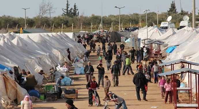 Kentteki Suriyeliler kampa alınıyor Kentteki Suriyeliler kampa alınıyor