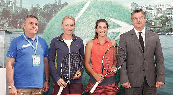 İstanbul'da tenis heyecanı İstanbul'da tenis heyecanı