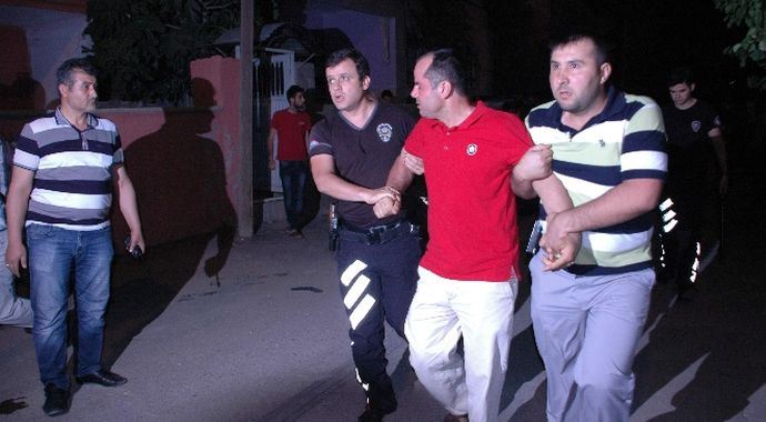 Komşu kavgasında ortalık savaş alanına döndü