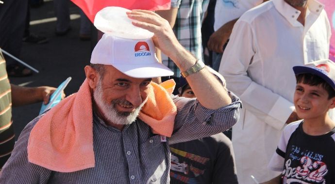 Başbakanı böyle izledi