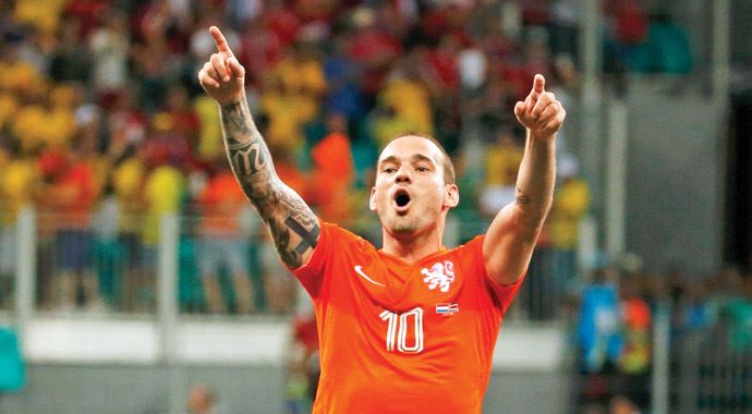 Sneijder&#039;a hücum