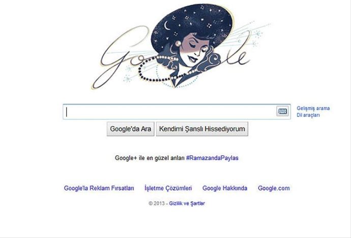 Google Safiye Ayla'yı doodle yaptı (Safiye Ayla kimdir)