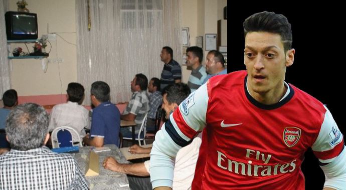 Mesut Özil&#039;in köyünde kupa sevinci