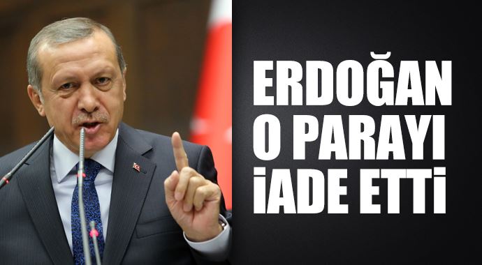 Erdoğan, İhsanoğlu&#039;nun bağışını iade etti