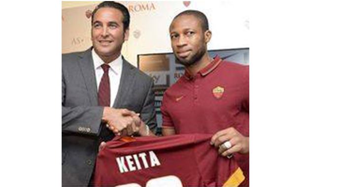 Roma, Keita&#039;yı basına tanıttı