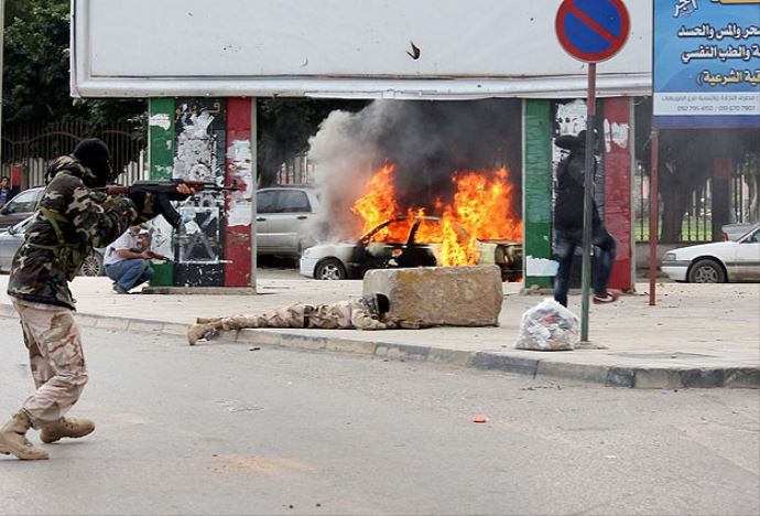 Libya&#039;da çatışma: 4 ölü, 30 yaralı var