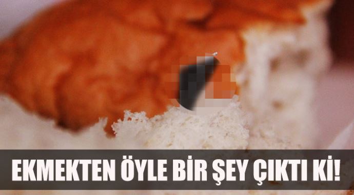 Kahvaltı yaparken ekmeği kopardı, eline saplananı görünce şaştı! Kahvaltı yaparken ekmeği kopardı, eline saplananı görünce şaştı!