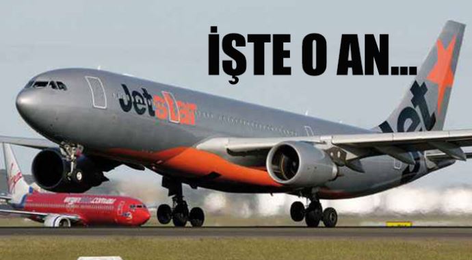 Pistteki 2 uçak hava trafik kontrolü hatasından bu hale geldi!