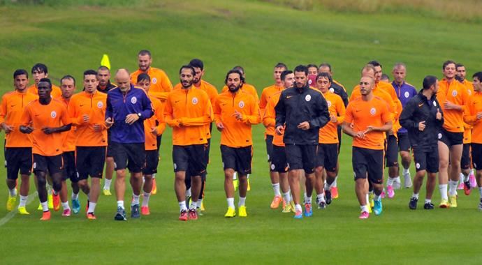 Galatasaray'da hazırlık sürüyor