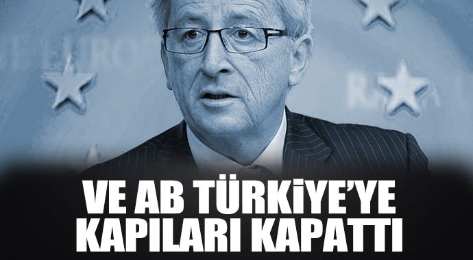 AB'nin kapısı 5 yıl boyunca kapandı AB'nin kapısı 5 yıl boyunca kapandı