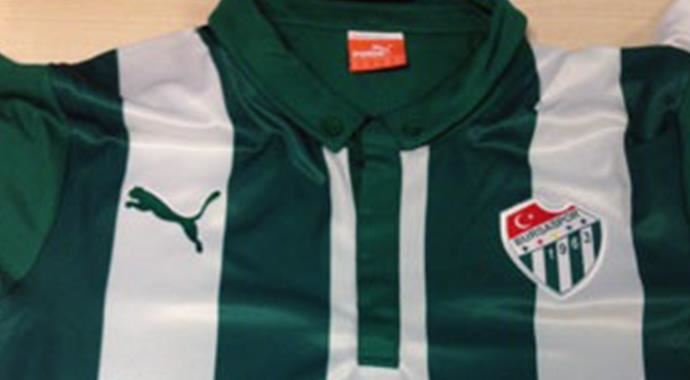 İşte Bursaspor'un yeni forması İşte Bursaspor'un yeni forması