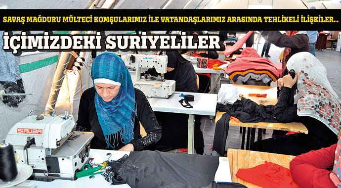 Suriyeliler ile vatandaşlarımız arasında tehlikeli ilişkiler...