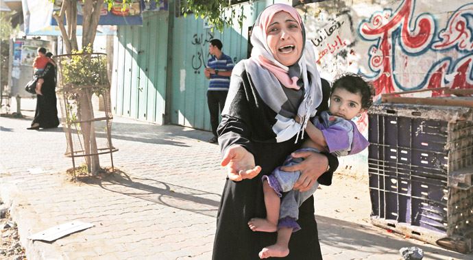 İsrail cep telefonundan mesaj gönderiyor &#039;Boşaltın, vuracağız&#039;