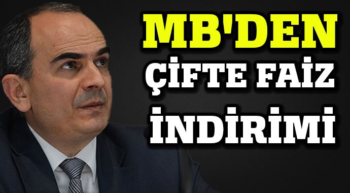 Merkez Bankası&#039;ndan çifte faiz indirimi
