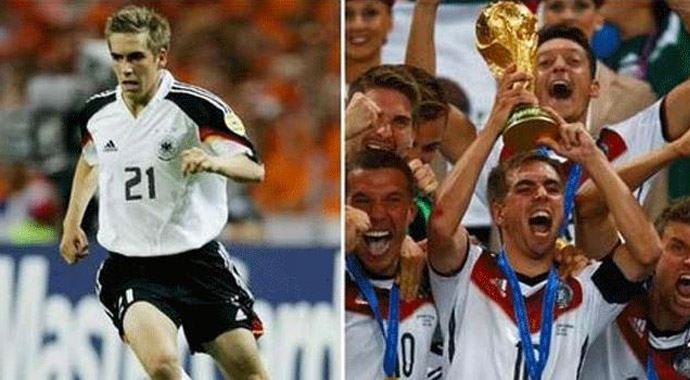 Philip Lahm zirvede bıraktı