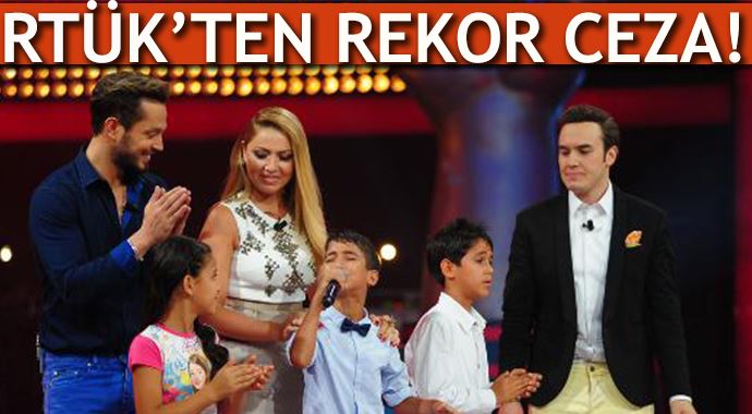 RTÜK'ten O Ses Çocuklar'a ceza! RTÜK'ten O Ses Çocuklar'a ceza!