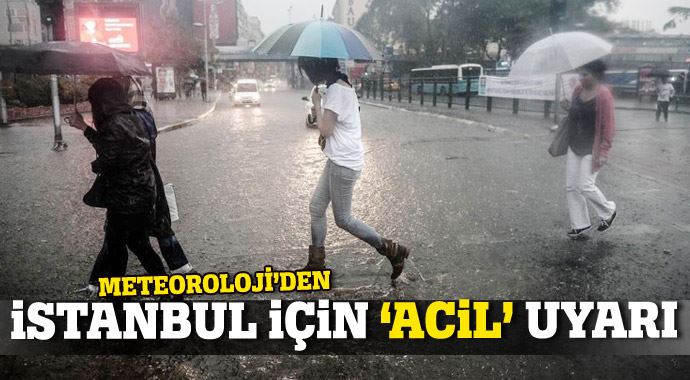 Temmuz ortasında İstanbul&#039;da yağmur sürprizi!