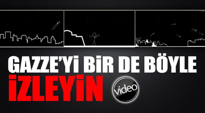 Gazze'yi bir de böyle izleyin! 2 DAKİKA Gazze'yi bir de böyle izleyin! 2 DAKİKA