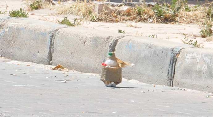 Kuran kursunun önüne bomba bıraktılar